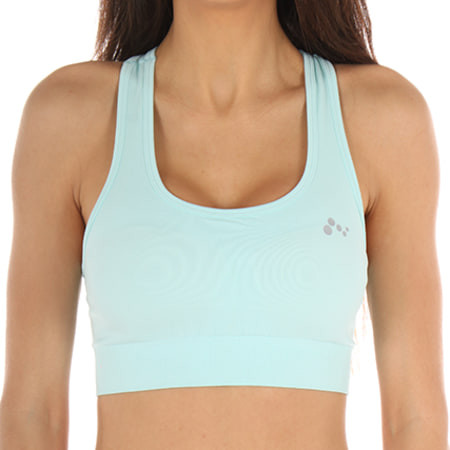 Only - Brassière Femme Daisy Seamless Bleu Turquoise