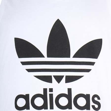 Adidas Originals - Débardeur Trefoil Tank Blanc