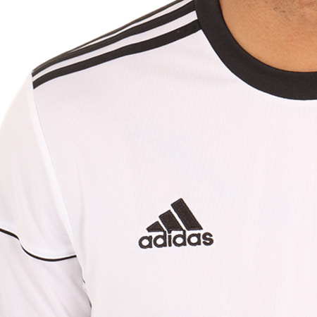 Adidas Performance - Tee Shirt Manches Longues Squad 17 Jersey BJ9187 Blanc
