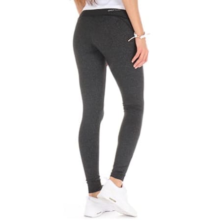Only - Legging Femme Play Bianca Gris Anthracite