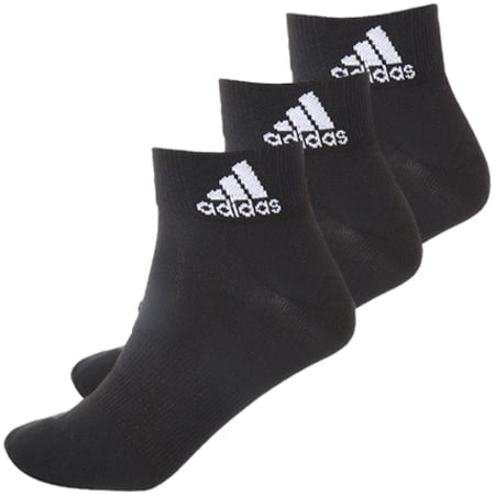 Adidas Sportswear - Lot De 3 Paires De Chaussettes De Sport Per Ankle AA2321 Noir