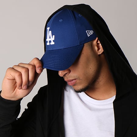 New Era - Lega Essenziale 9Forty Los Angeles Dodgers Cap Blu Navy Bianco