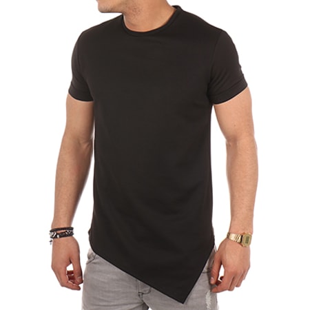 Terance Kole - Tee Shirt Oversize S1189 Noir