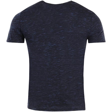 Celio - Tee Shirt Geucol Bleu Marine Chiné