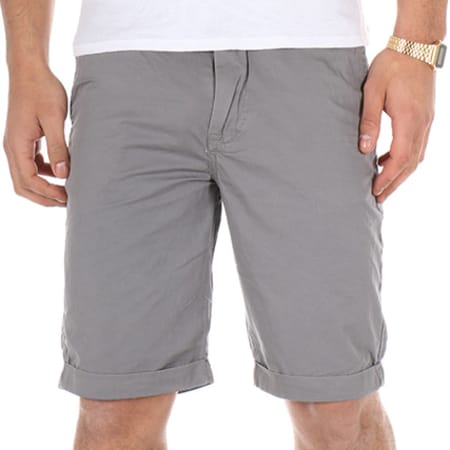 Crossby - Short Chino Tommy Gris 