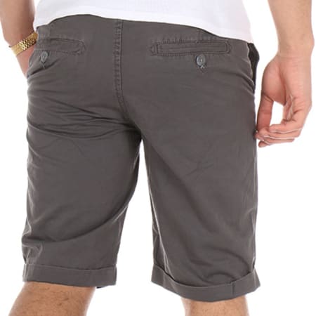 Crossby - Short Chino Tommy Gris Anthracite