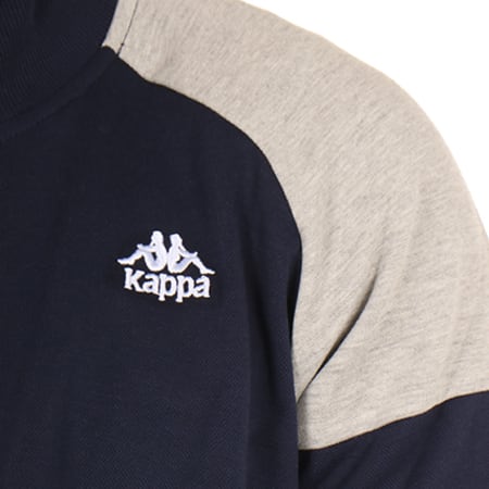Kappa - Veste Zippée Authentic Sam Bleu Marine