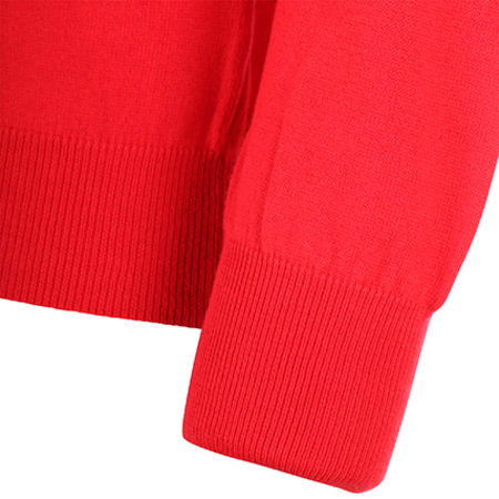 US Polo ASSN - Pull Institutional V Knit Rouge