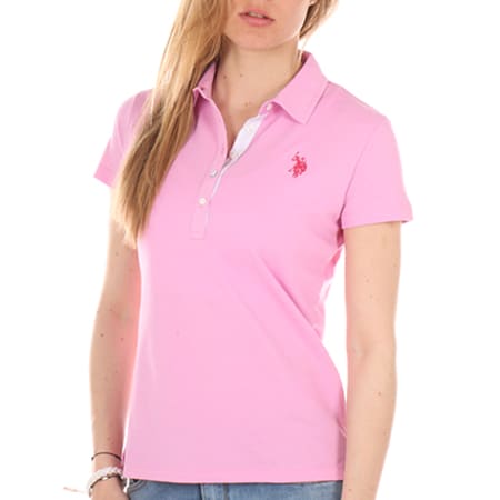 polo reebok classic femme rose