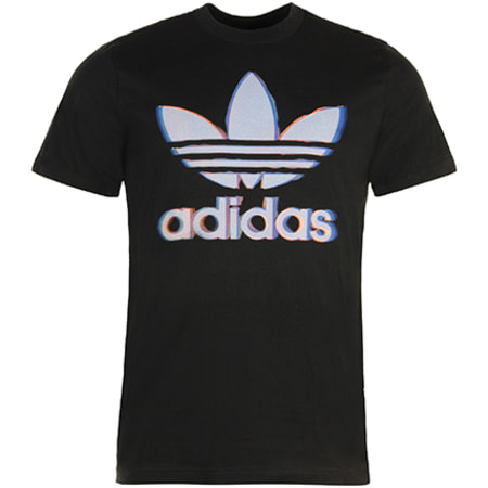 Adidas Originals - Tee Shirt Chromatic Trefoil BQ3074 Noir