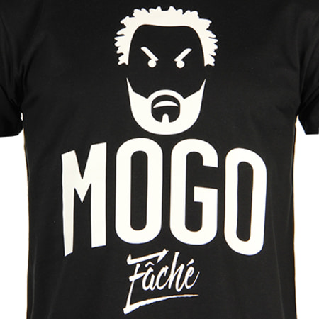 FK - Tee Shirt Mogo Faché Noir Blanc