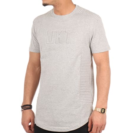 Unkut - Tee Shirt Oversize Stone Gris Chiné