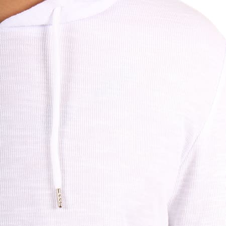 Project X Paris - Tee Shirt Manches Longues Capuche Oversize 88162253 Blanc