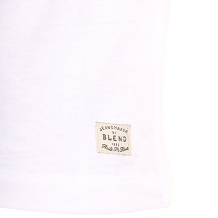 Blend - Tee Shirt 20702317 Blanc