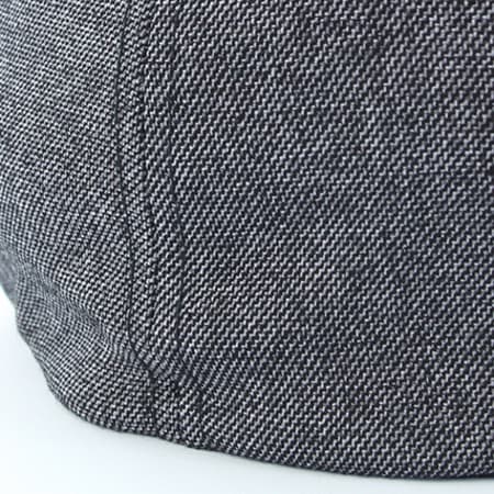 Nixon - Casquette Fitted Deep Down Athletic Gris Anthracite Chiné Blanc