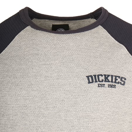 Dickies - Sweat Crewneck Hickory Ridge Gris Bleu Marine