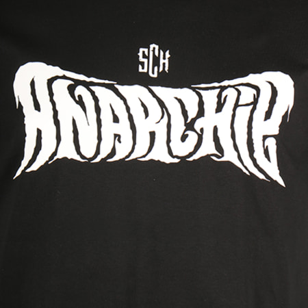 SCH - Tee Shirt Anarchie Noir