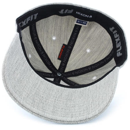 Nixon - Casquette Fitted Deep Down Athle Gris