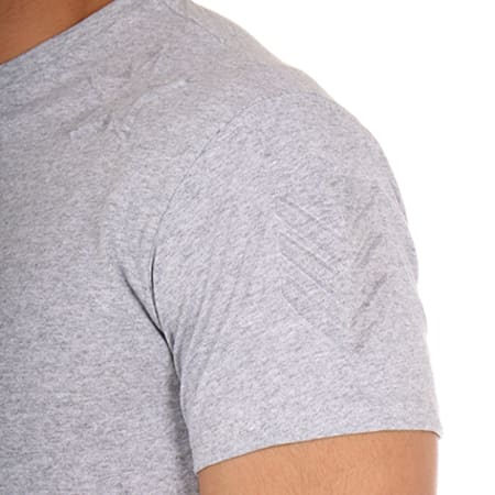 Uniplay - Tee Shirt Oversize 16345-XF34 Gris Chiné