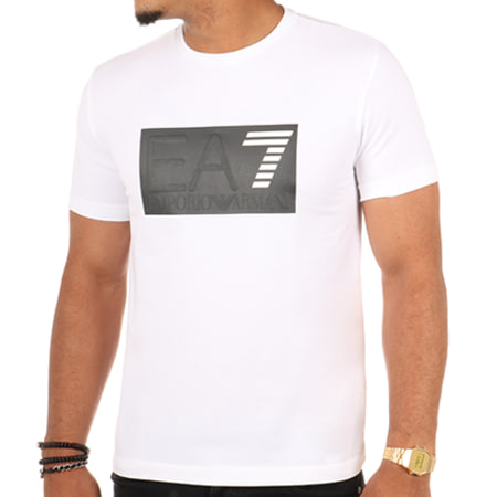 EA7 Emporio Armani - Tee Shirt 3YPTM0-PJ20Z Blanc