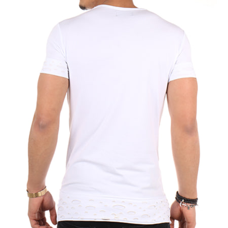 Ikao - Tee Shirt F014 Blanc