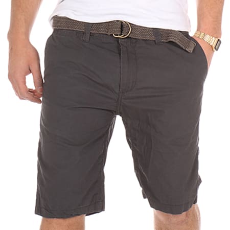 Petrol Industries - Short Chino 550 Gris Anthracite