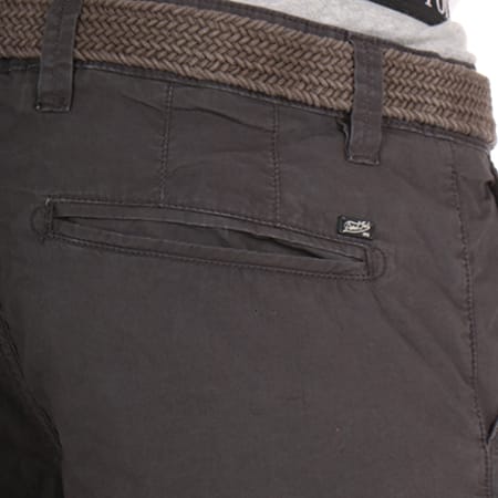 Petrol Industries - Short Chino 550 Gris Anthracite