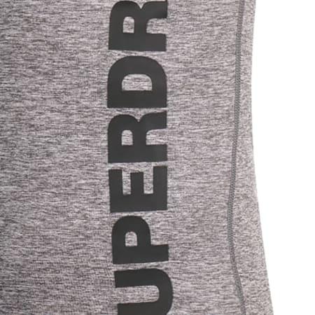 Superdry - Tee Shirt Sports Athletic Gris Chiné