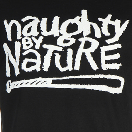 Naughty by Nature - Tee Shirt Naughty By Nature Logo Naughty Noir