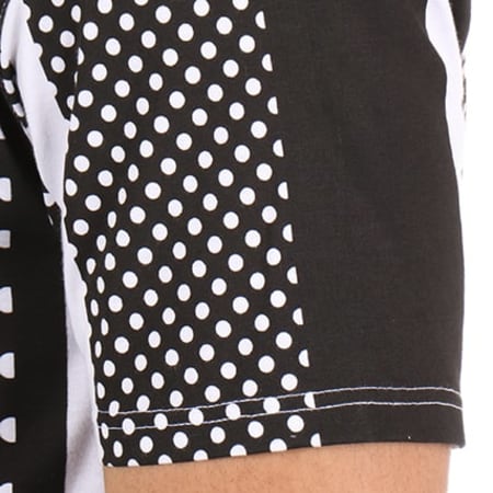 Unkut - Tee Shirt Oversize Glitch Noir Blanc