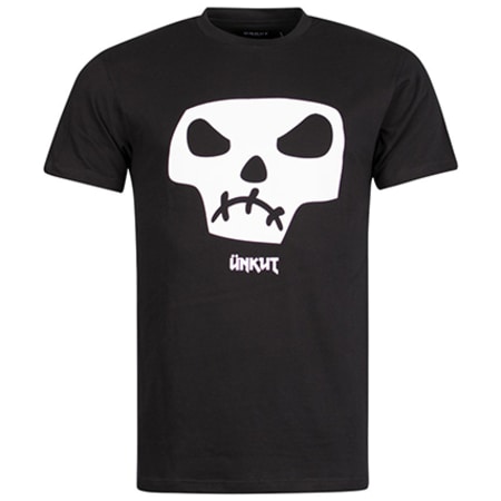Unkut - Tee Shirt Skull Noir