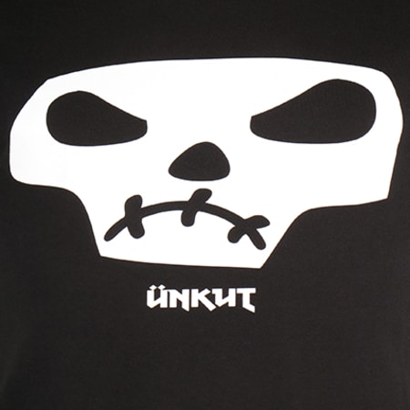 Unkut - Tee Shirt Skull Noir