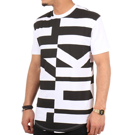 Unkut - Tee Shirt Oversize Wang Noir Blanc