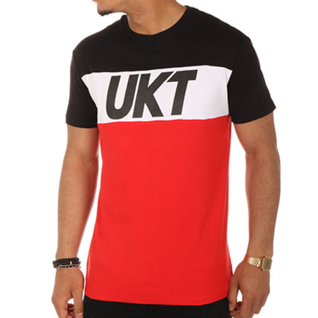 Unkut - Tee Shirt Work Noir Blanc Rouge