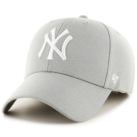 '47 Brand - Casquette 47 MVP New York Yankees Gris
