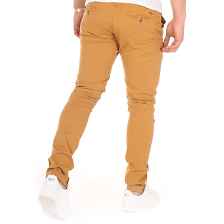 Biaggio Jeans - Pantalon Chino Tarelta Camel