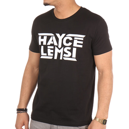 Hayce Lemsi - Tee Shirt Logo Noir