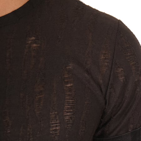 Celebry Tees - Tee Shirt Oversize Moda Destroy Noir