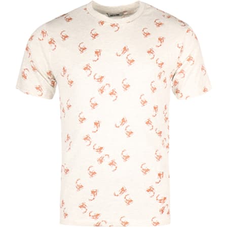 Only And Sons - Tee Shirt Talha Beige Chiné