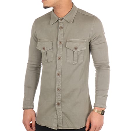 Uniplay - Chemise Manches Longues 6228 Gris 