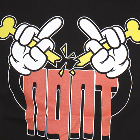NQNT - Tee Shirt Vald Fingers Noir