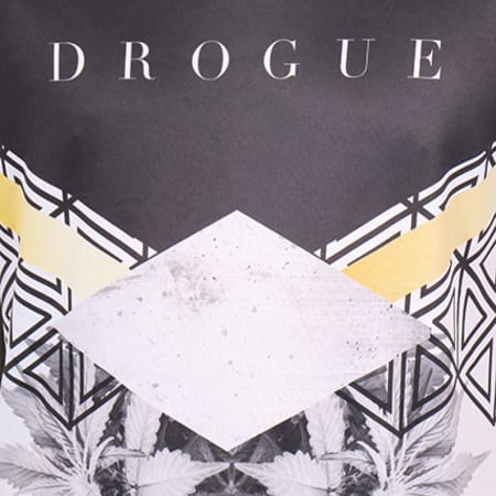 Drogue Paris - Tee Shirt Designer Noir