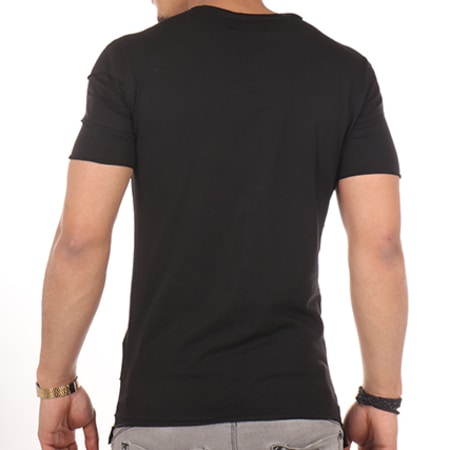 Ikao - Tee Shirt Oversize F025 Noir