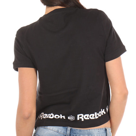 Reebok - Tee Shirt Crop Femme Starcrest BK4138 Noir