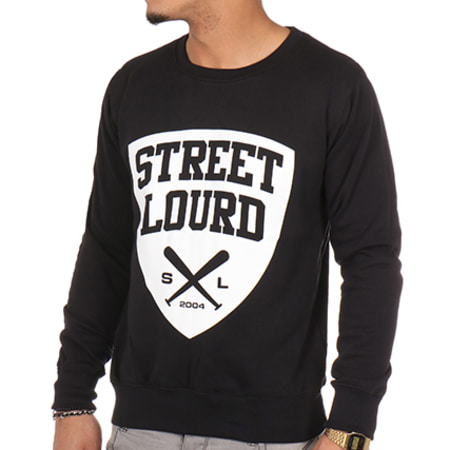 Street Lourd - Sweat Crewneck Emblem Noir