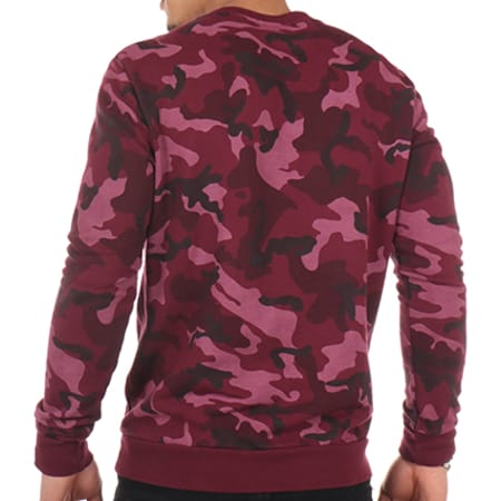 VIP Clothing - Sweat Crewneck 7502 Camouflage Bordeaux