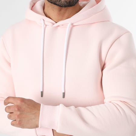 LBO - Sweat Capuche 122 Rose Pale