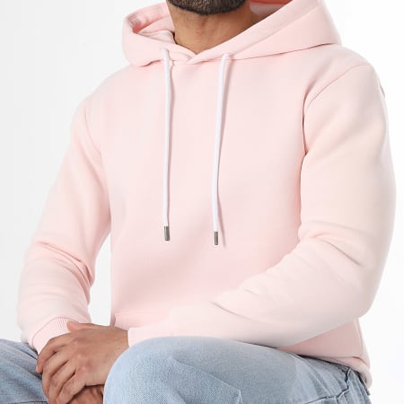 LBO - Sweat Capuche 122 Rose Pale