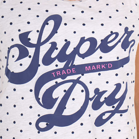 Superdry - Débardeur Femme Trade Markd Entry Vest Gris 