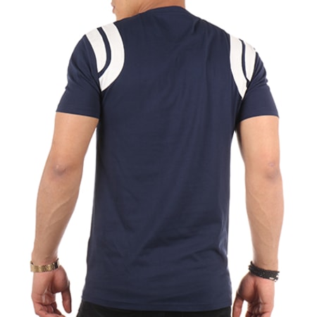 Unkut - Tee Shirt Wave Bleu Marine